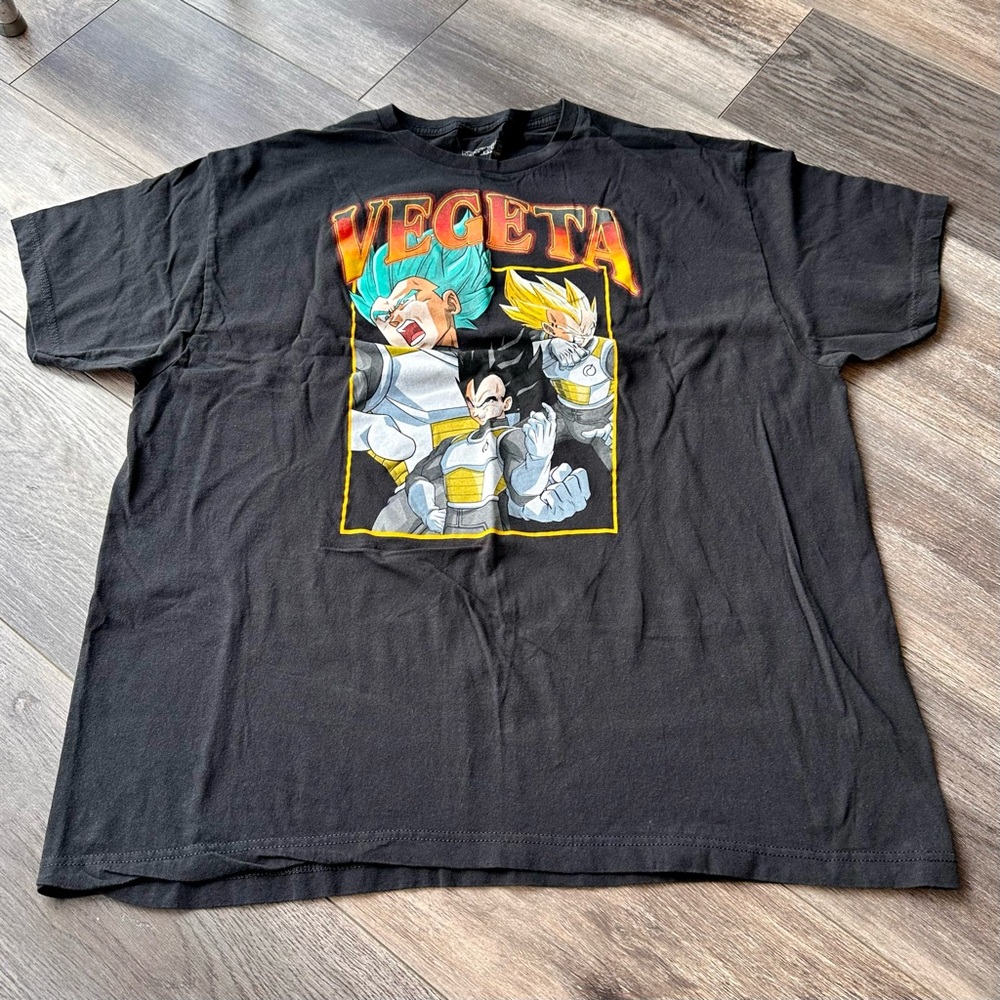 Dragon Ball Super Vegeta Collage T-shirt size 2XL